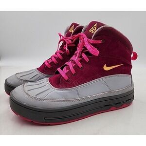 Nike Shoes Girls 5.5Y ACG Woodside 2 Rasp Red/Laser Orange Pink High 524877-601